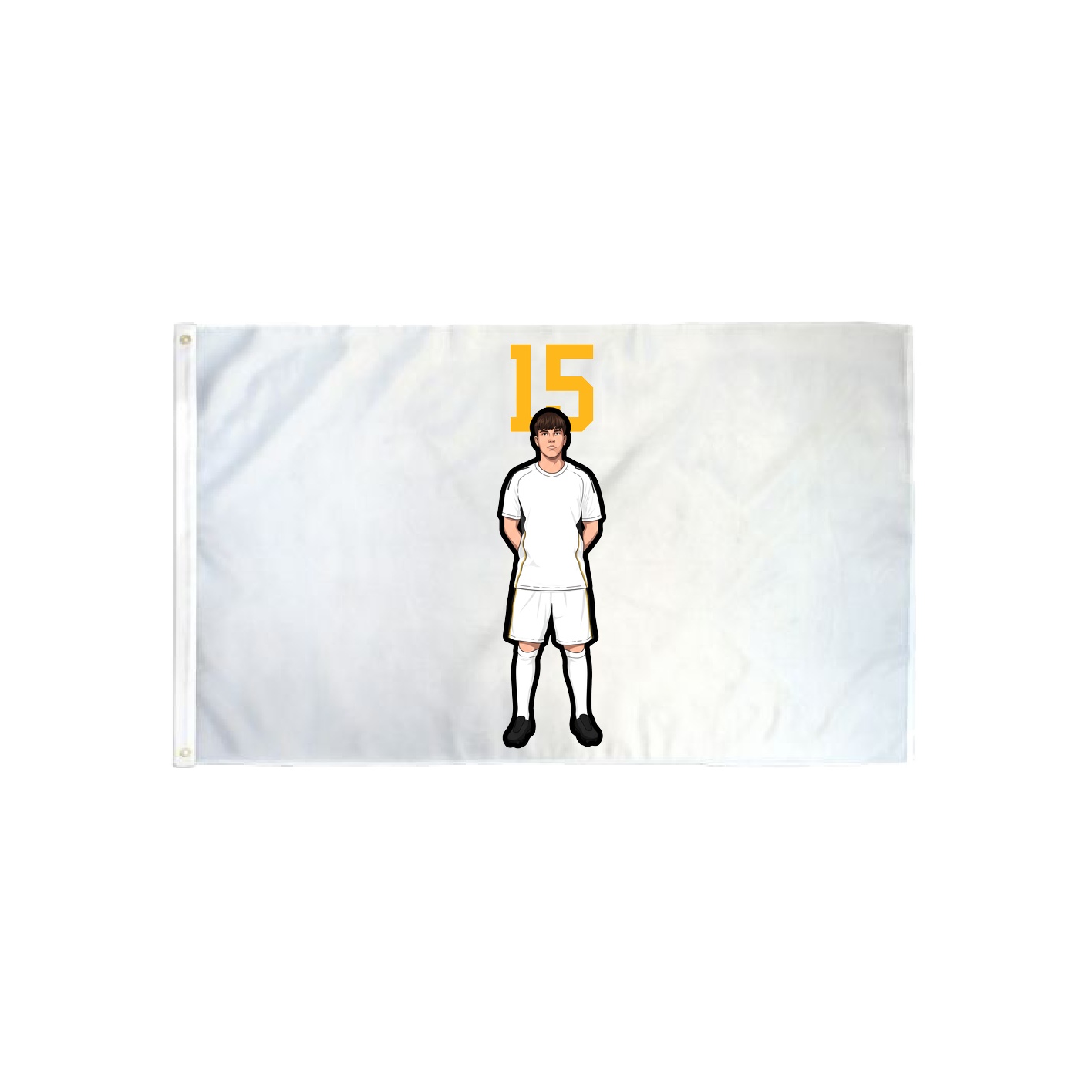 3x5 Flag — Number Top in Classic