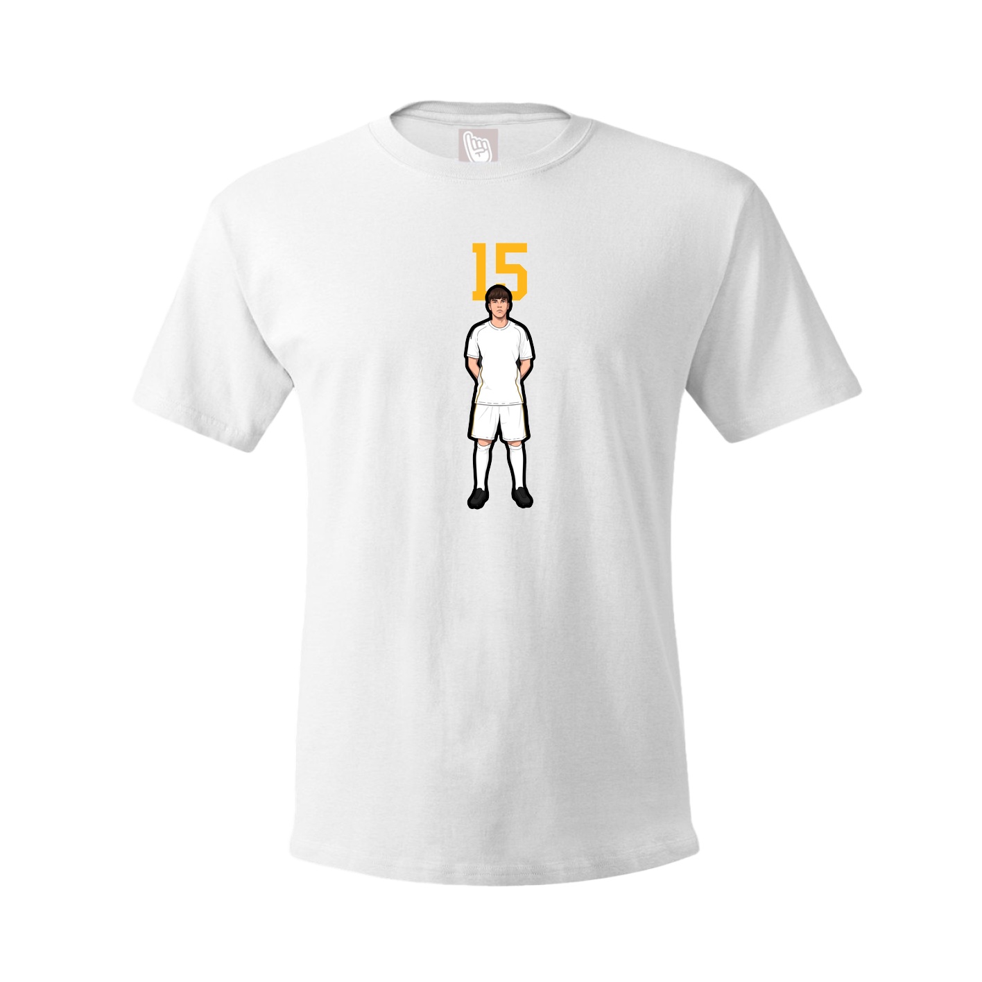 Tee — Number Top in White