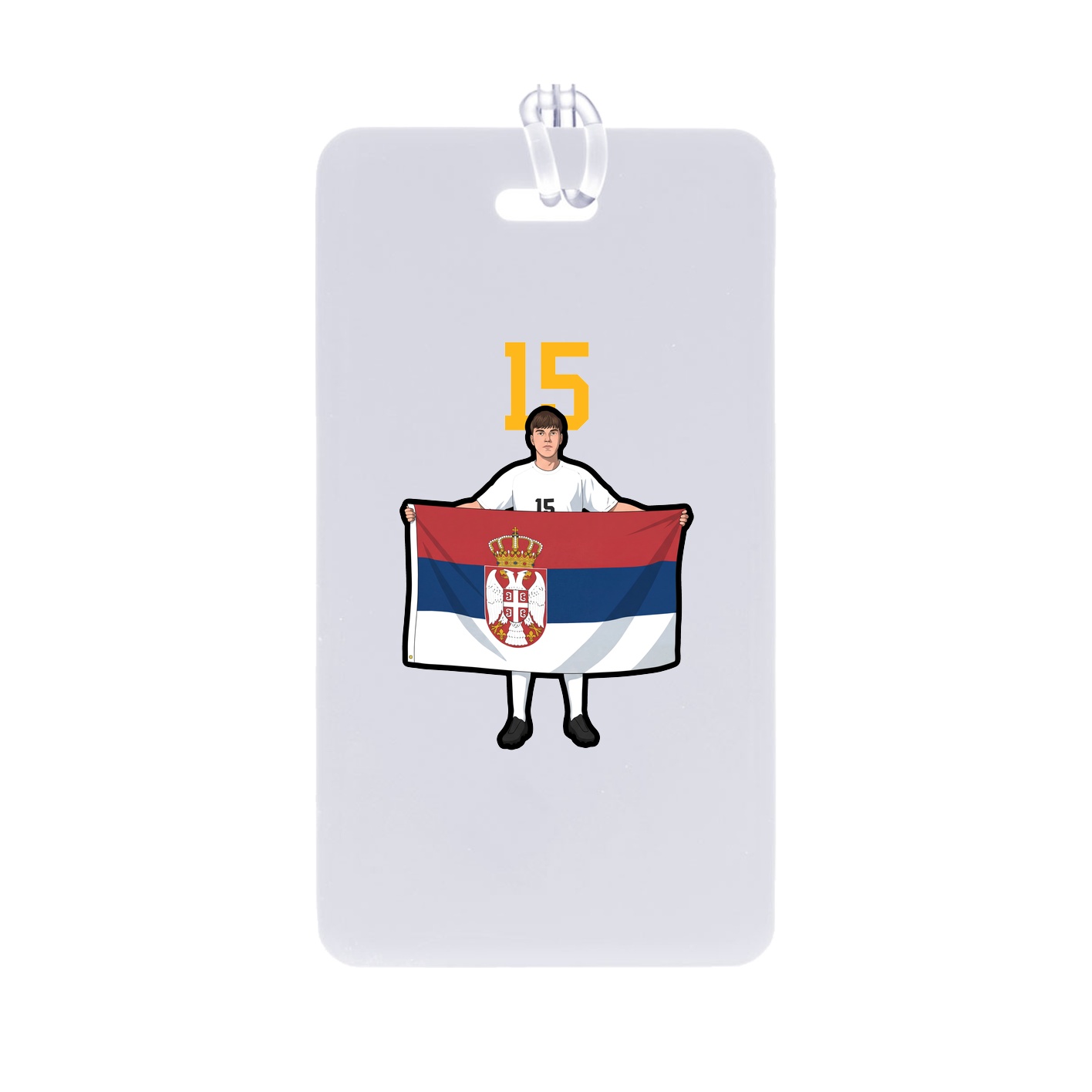 Bag Tag — Number Top in Classic
