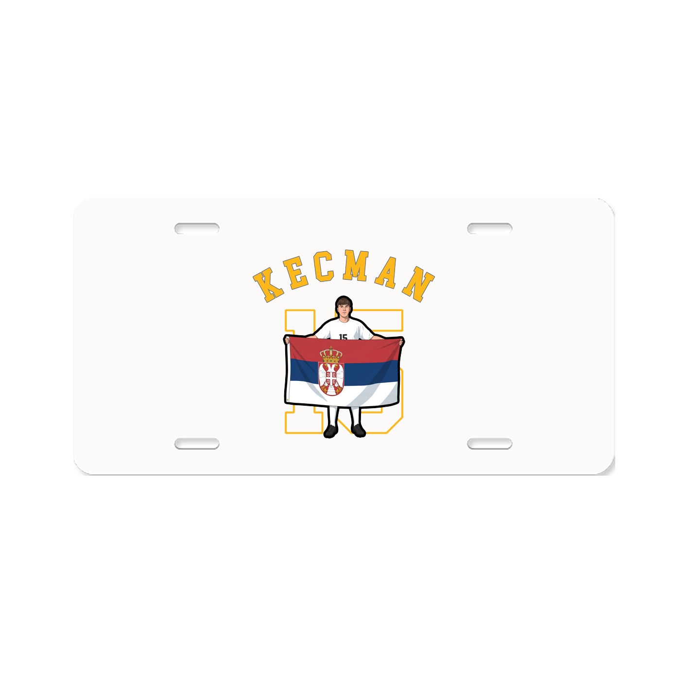 License Plate — Shirsey Arch in Classic