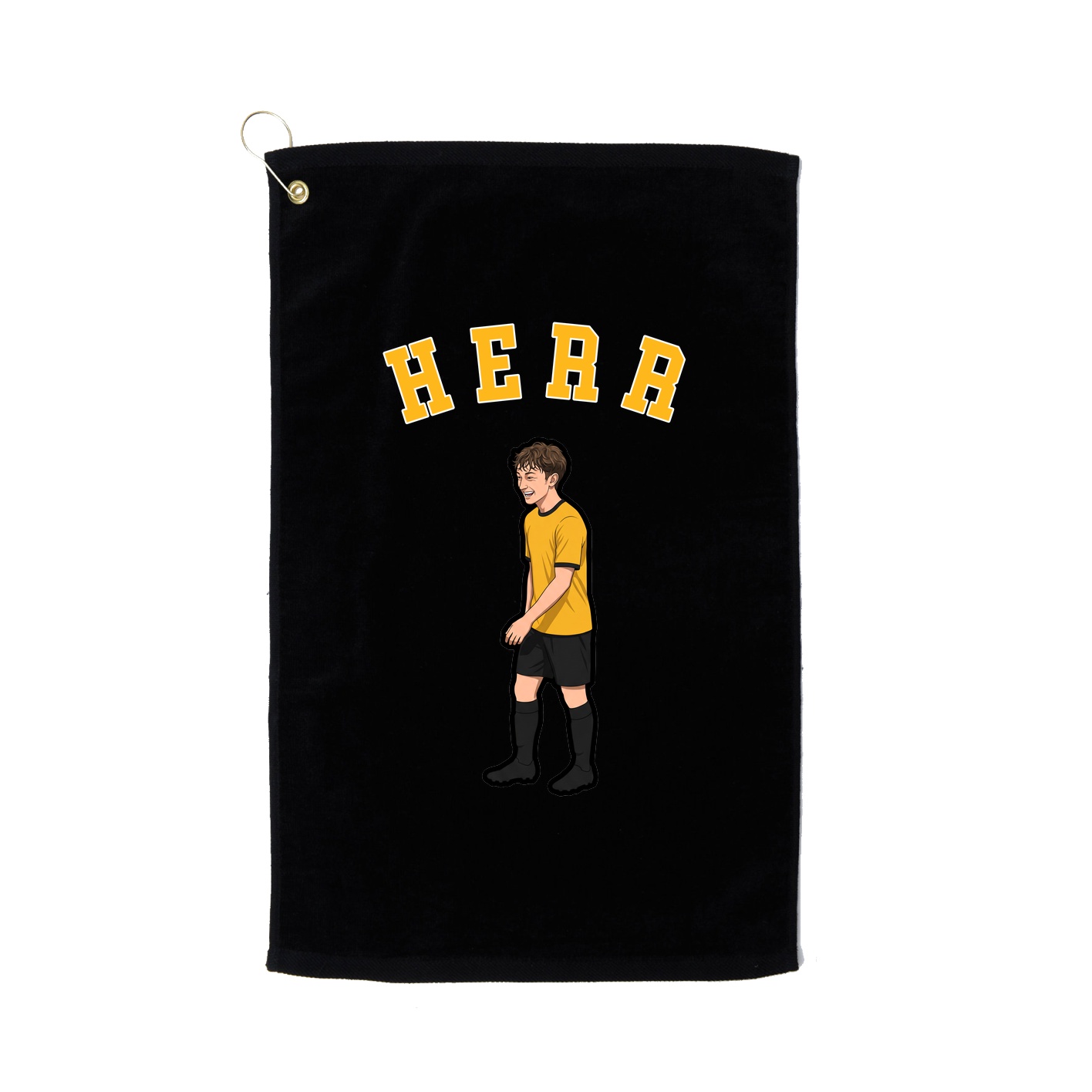 Golf Towel — Shirsey Arch in Black