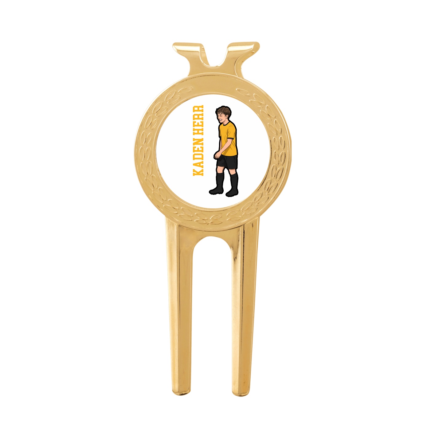 Divot Tool with Ball Marker — Name Vertical in Classic