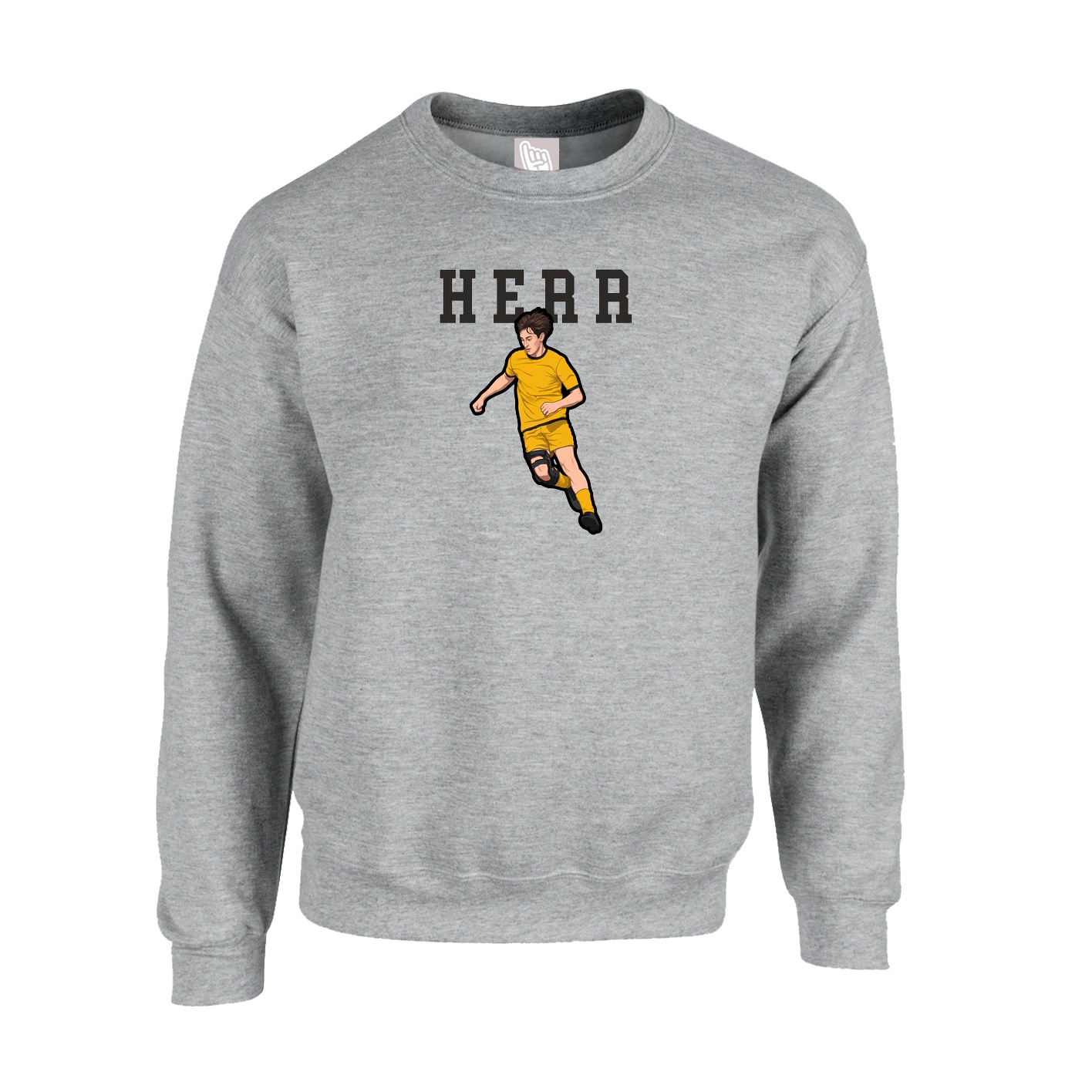 Fleece Crew — Shirsey in Grey