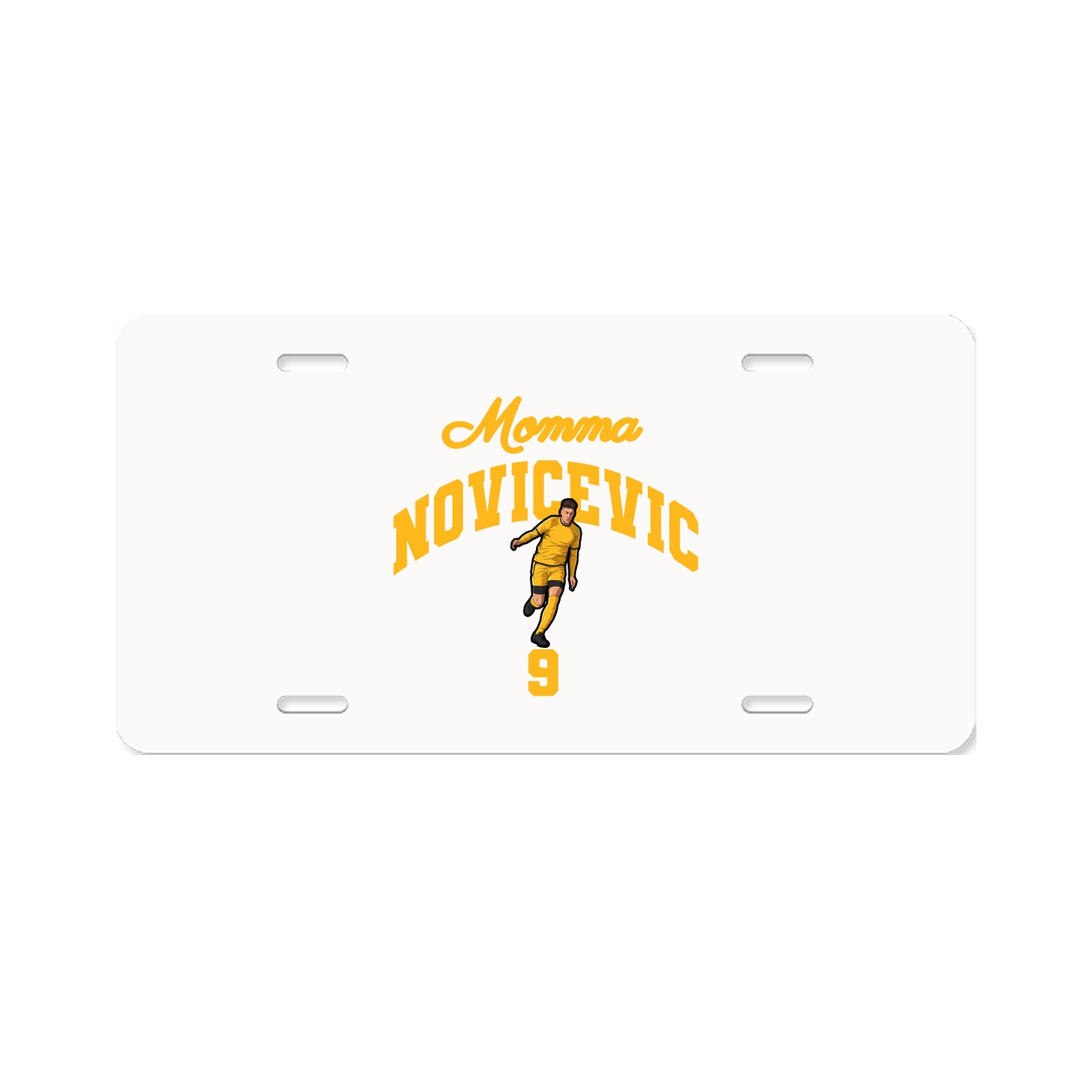 License Plate — Mothers Day Arch in Classic