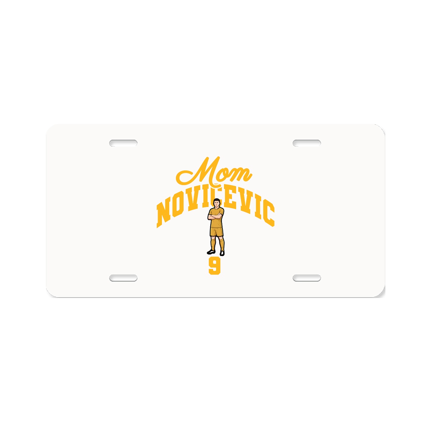 License Plate — Mothers Day Arch in Classic