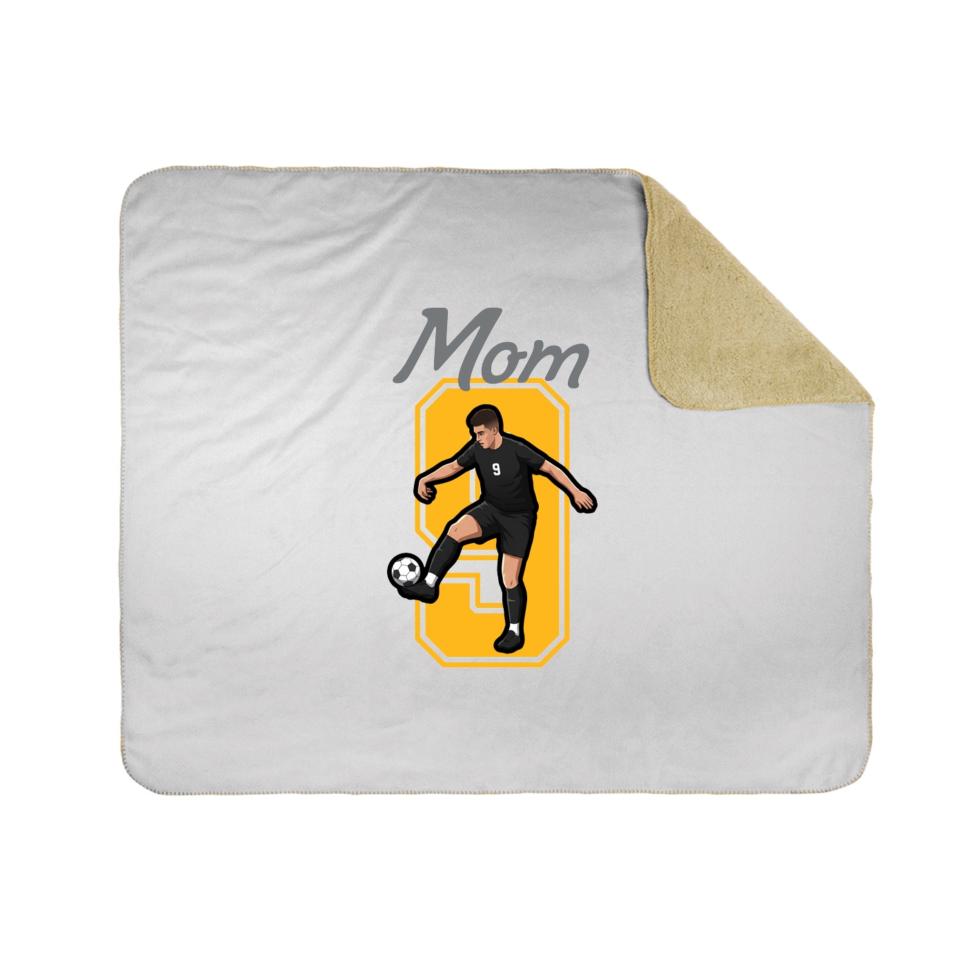 Throw Blanket — Mothers Day Shirsey in White