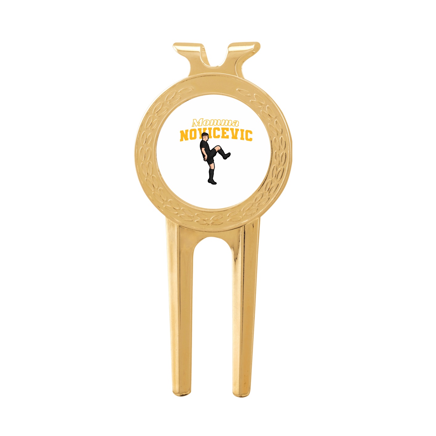 Divot Tool with Ball Marker — Mothers Day Block in Classic