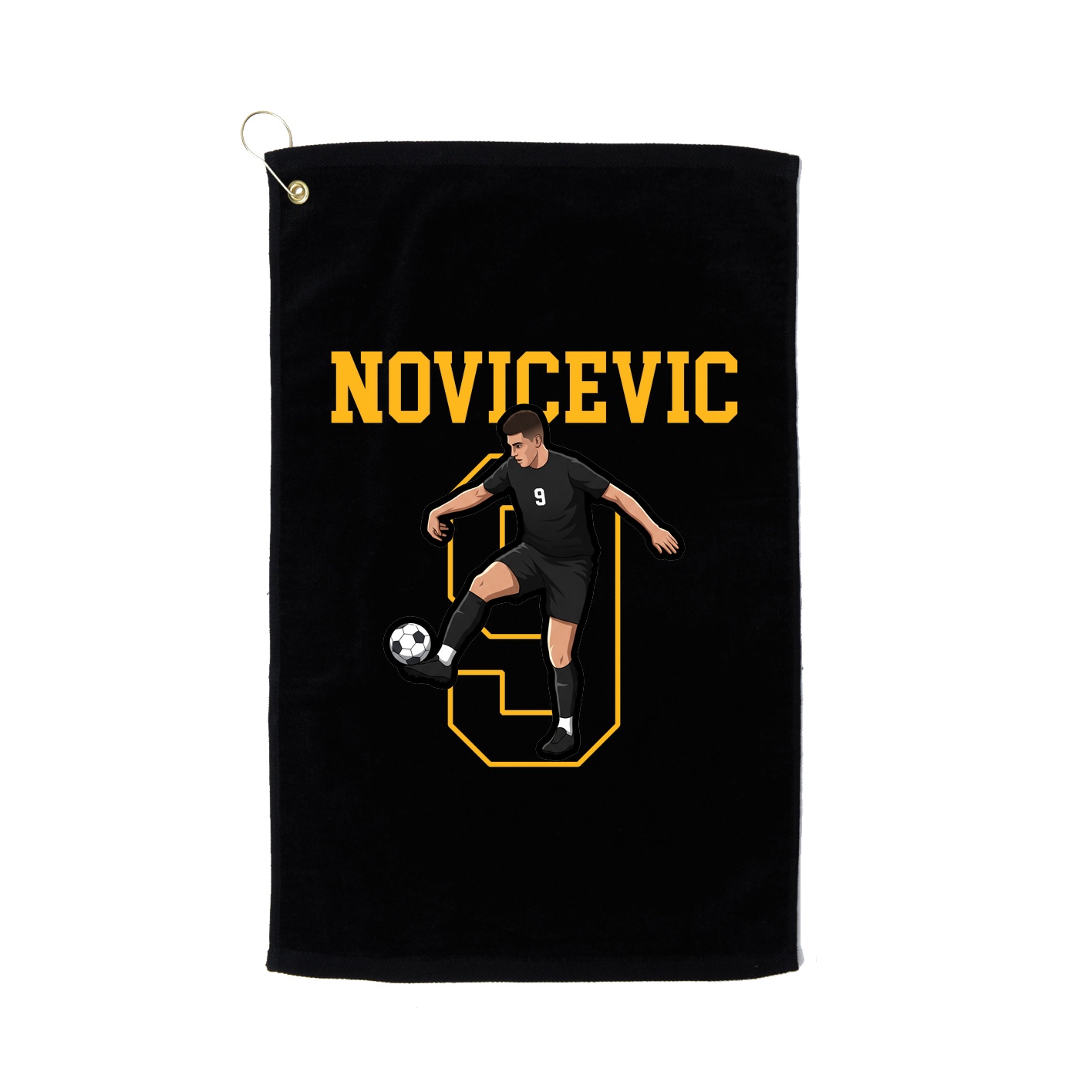Golf Towel — Shirsey in Black