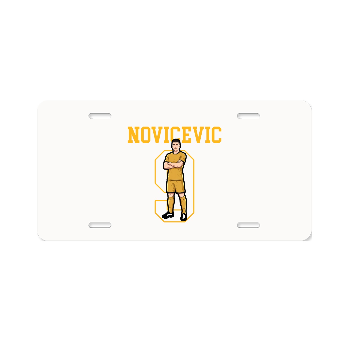 License Plate — Shirsey in Classic