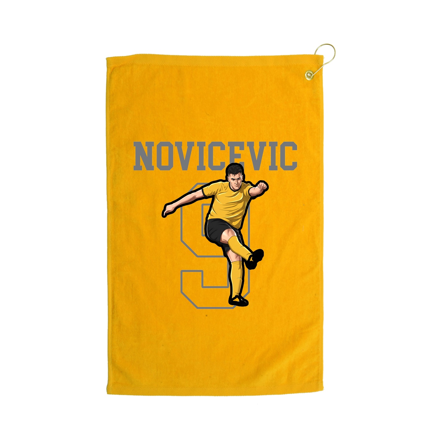 Golf Towel — Shirsey in Gold