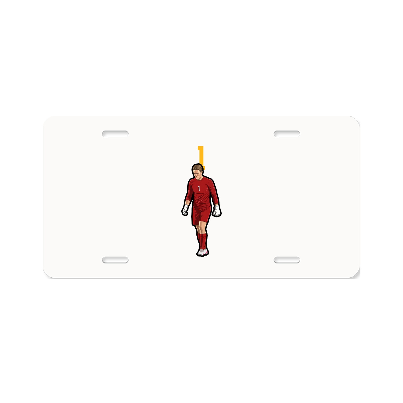 Aluminum License Plate