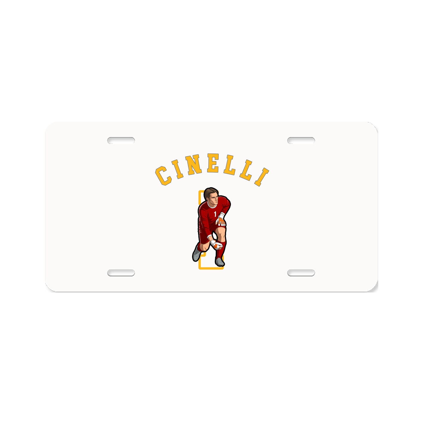 Aluminum License Plate