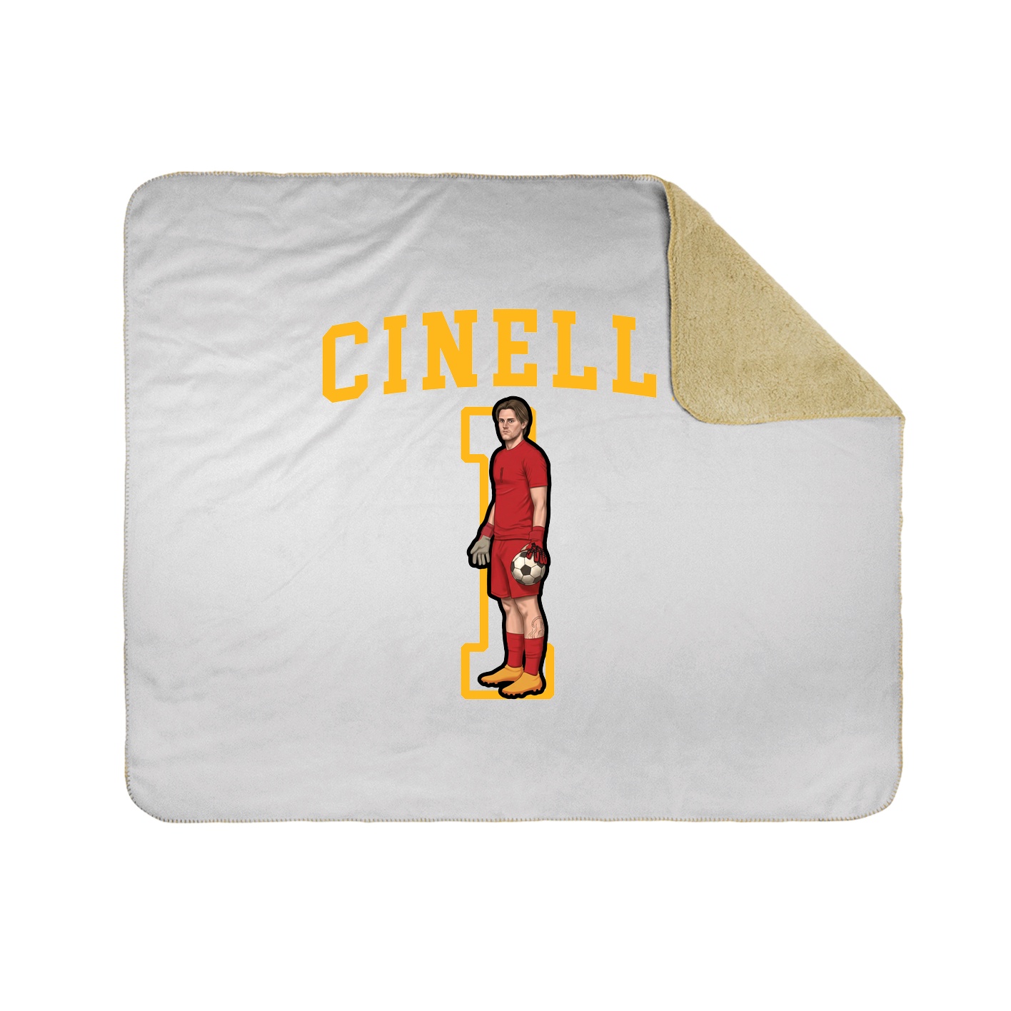 50x60 Sherpa Lined Throw Blanket