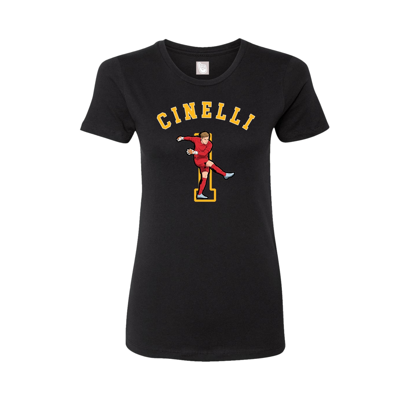 Womens Tee — Shirsey Arch in Black