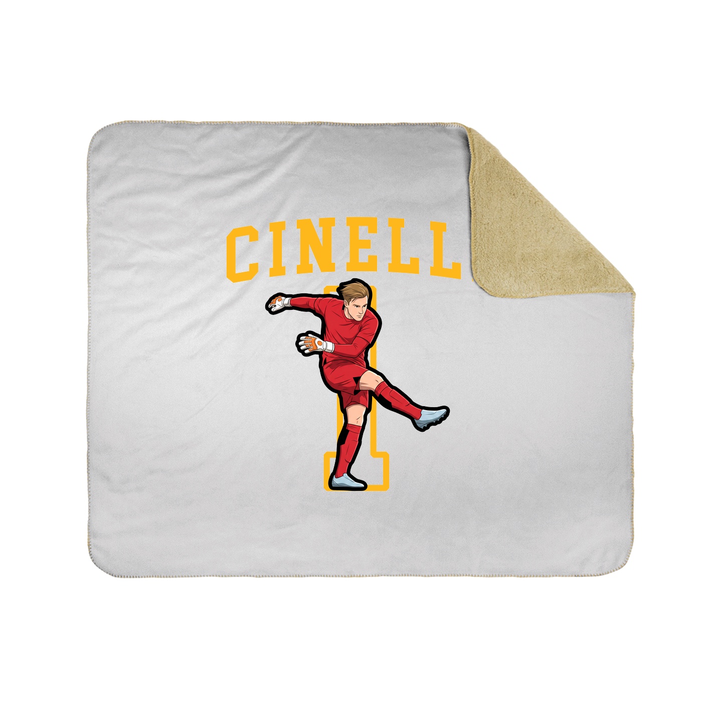 50x60 Sherpa Lined Throw Blanket