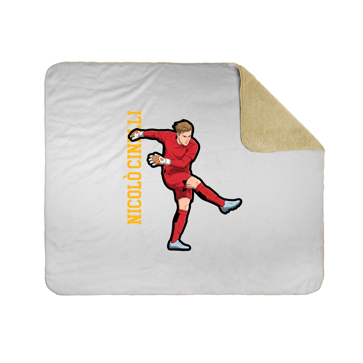 50x60 Sherpa Lined Throw Blanket