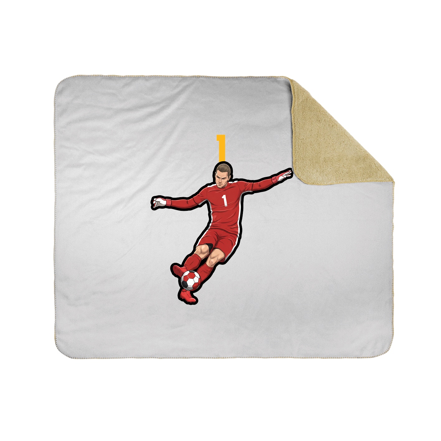 50x60 Sherpa Lined Throw Blanket