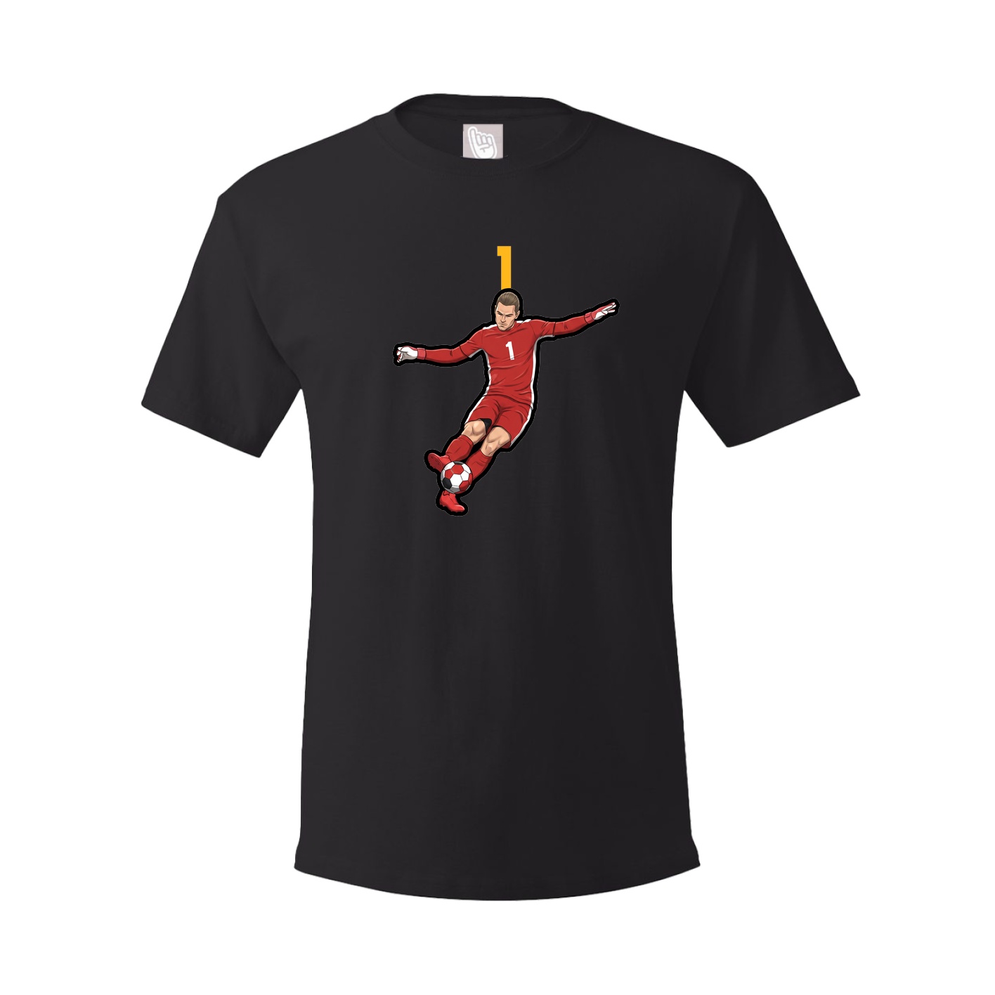 Tee — Number Top in Black