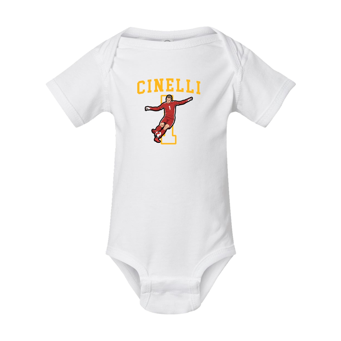 Baby Onesie — Shirsey in White