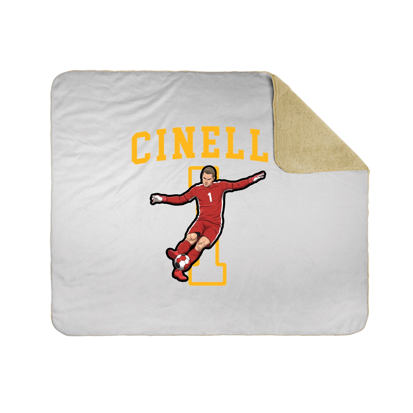 50x60 Sherpa Lined Throw Blanket