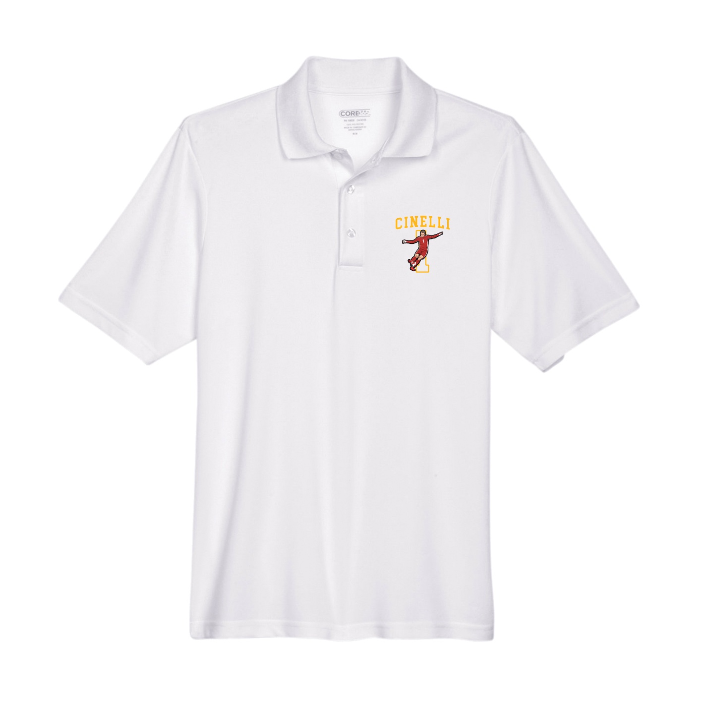 Performance Polo — Shirsey in White