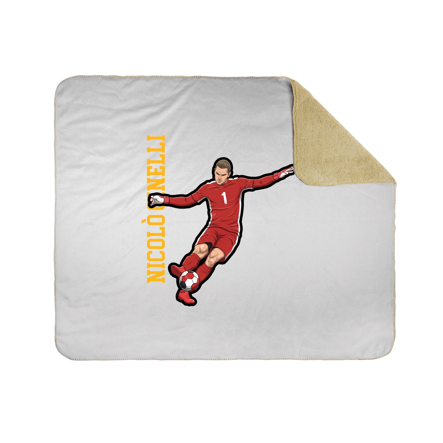 50x60 Sherpa Lined Throw Blanket