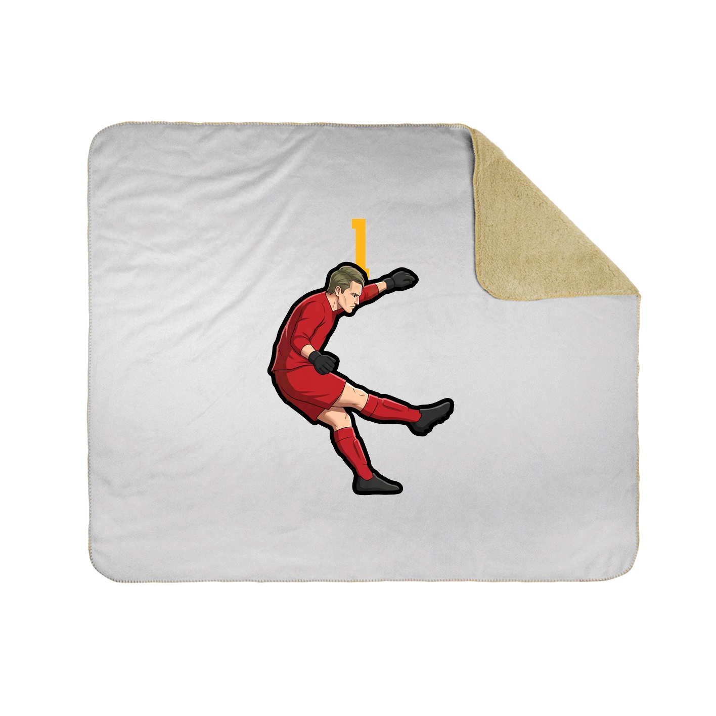 50x60 Sherpa Lined Throw Blanket