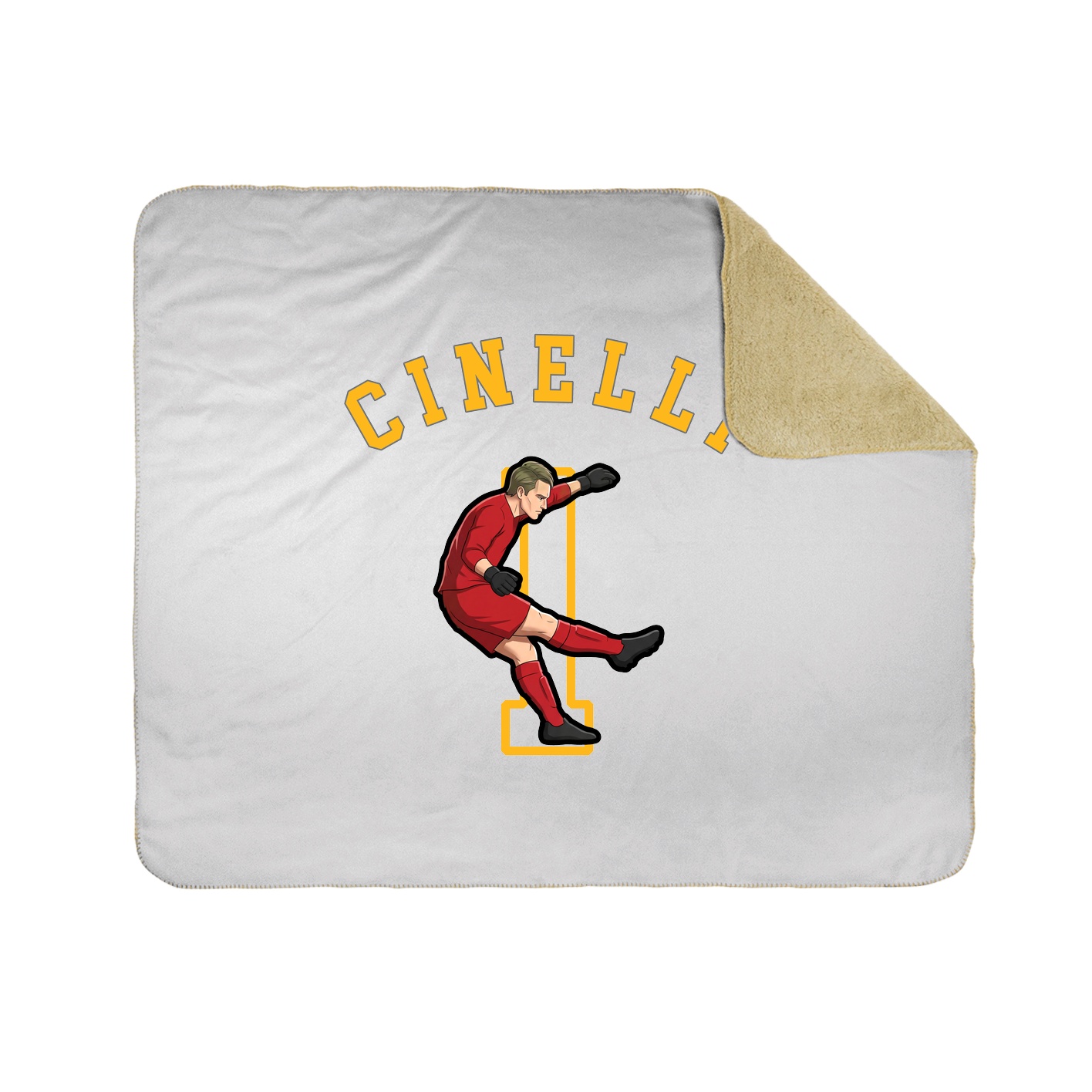 50x60 Sherpa Lined Throw Blanket