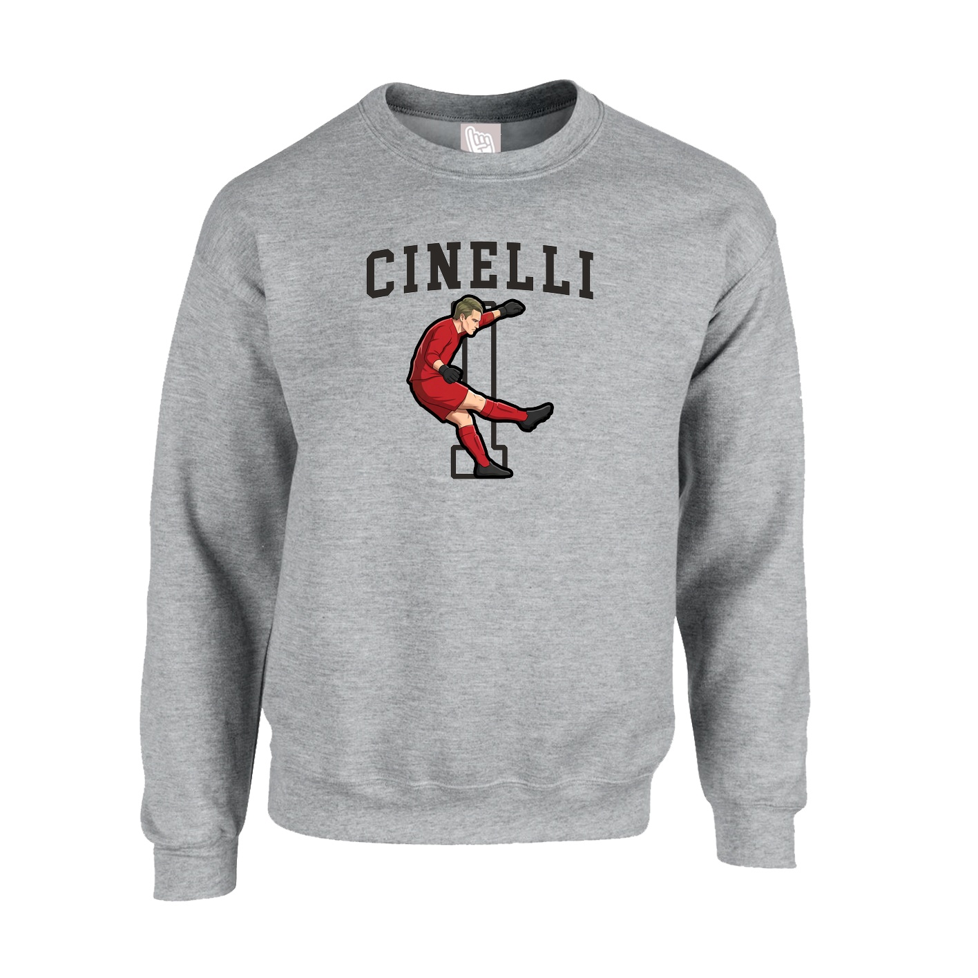 Fleece Crew — Shirsey in Grey