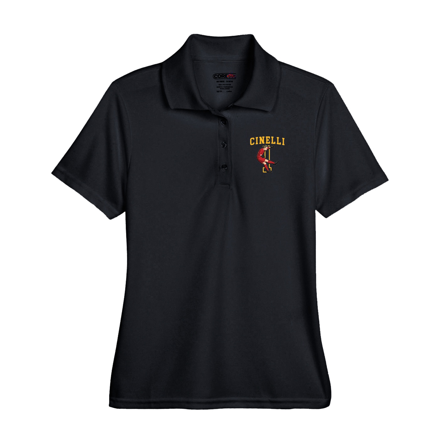 Performance Polo — Shirsey in Black