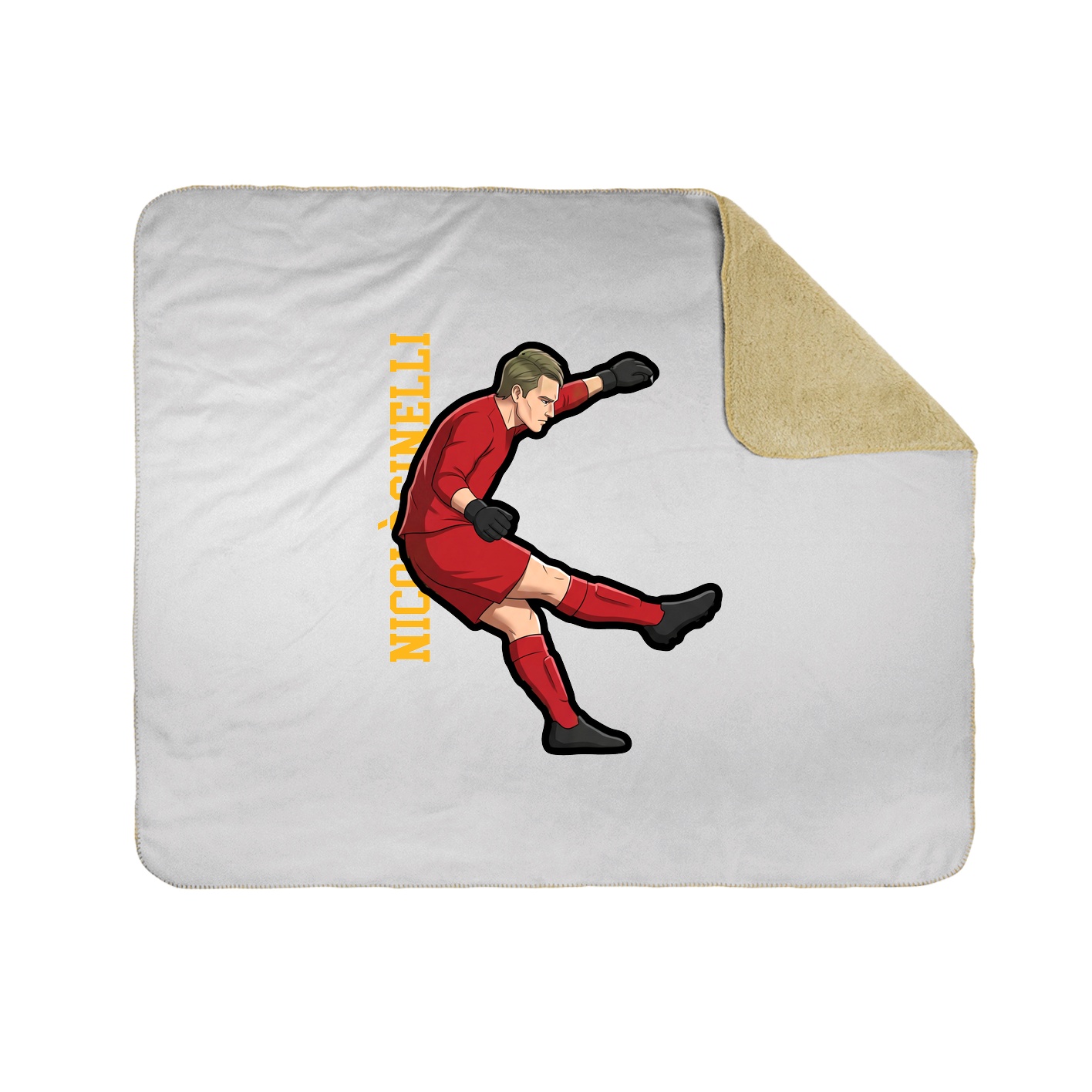 50x60 Sherpa Lined Throw Blanket