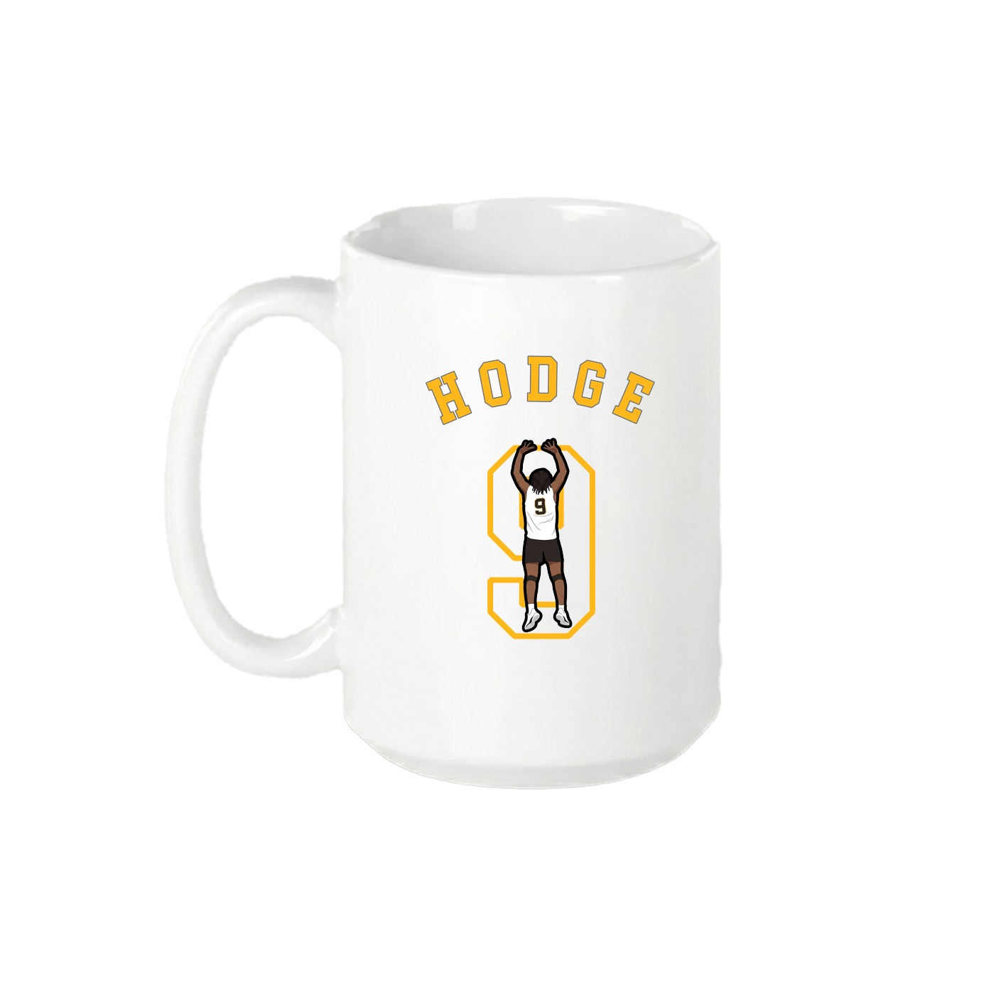 15oz Coffee Mug — Shirsey Arch in White