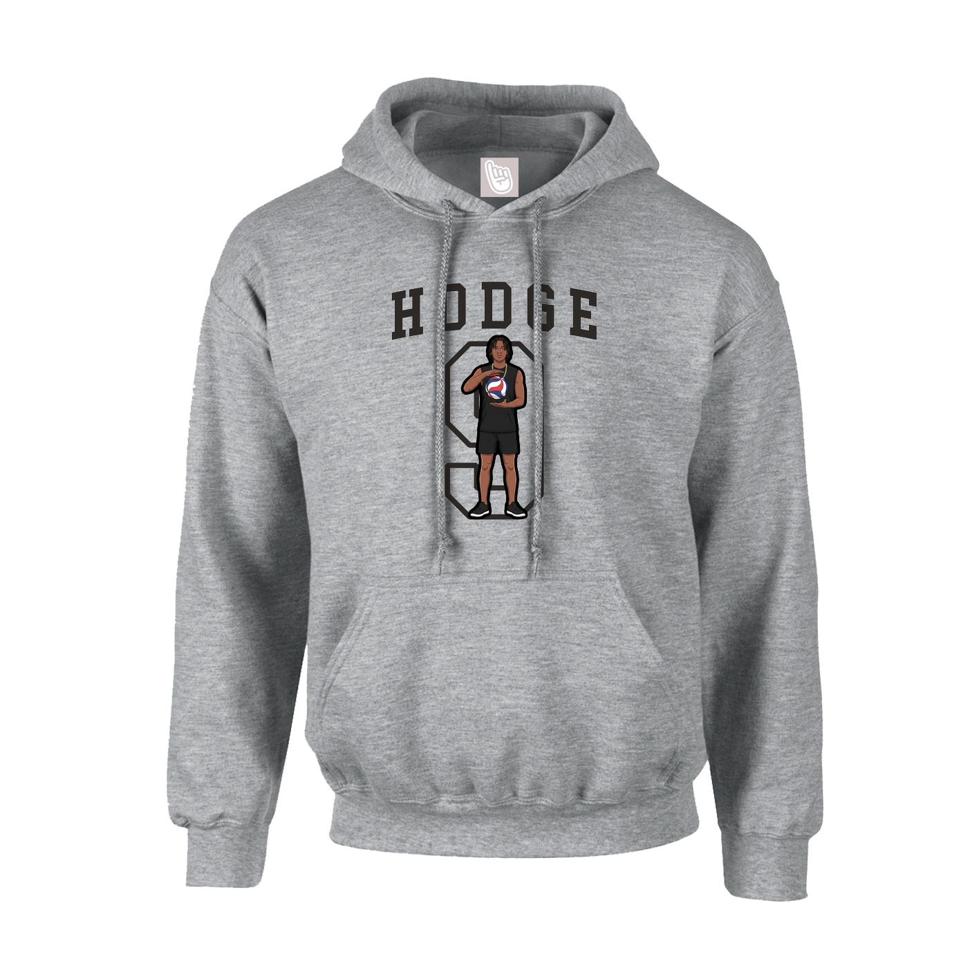 Hoodie — Shirsey in Grey