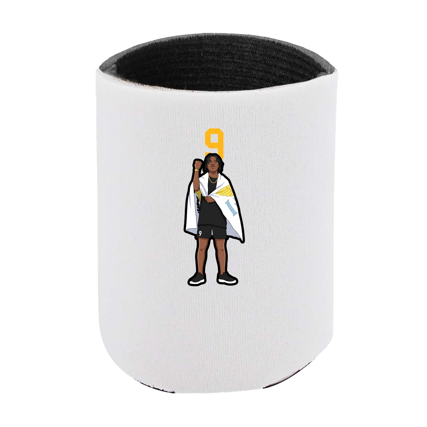 Can Holder — Number Top in White
