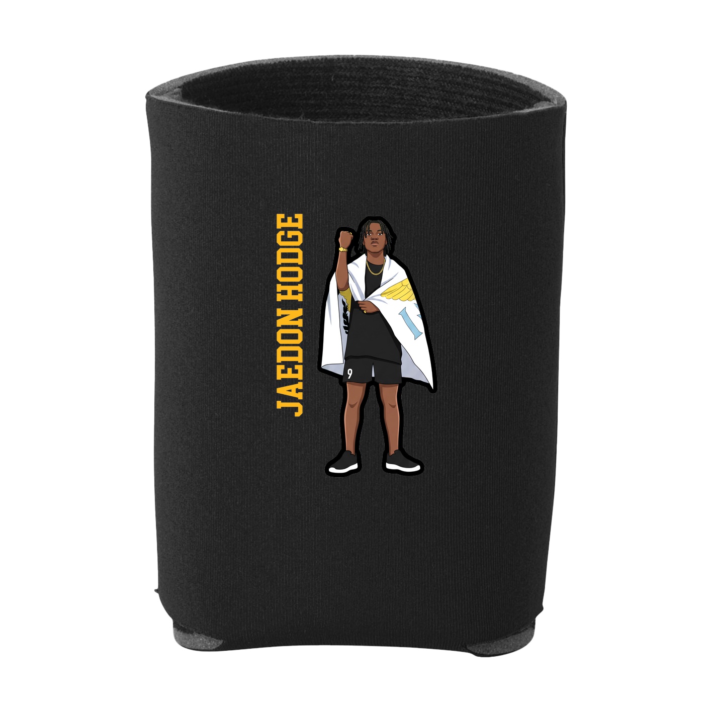 Can Holder — Name Vertical in Black