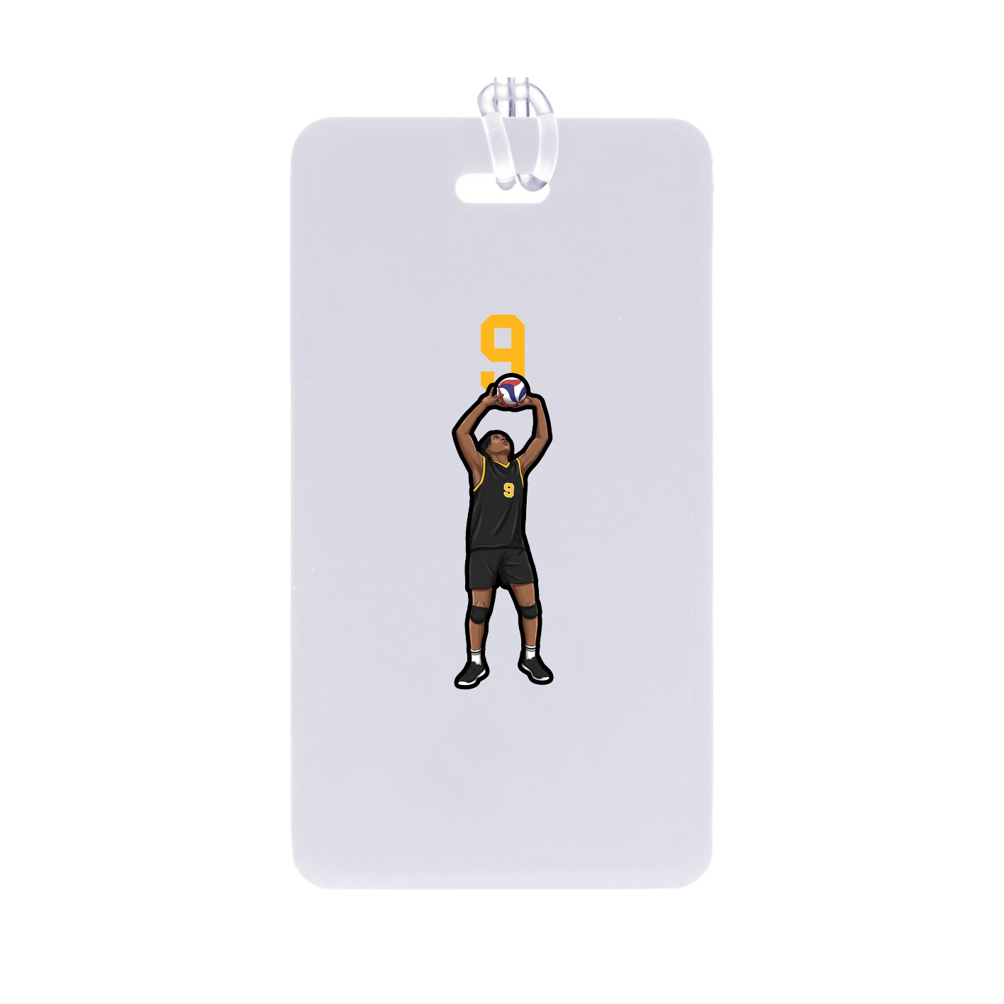 Bag Tag — Number Top in Classic