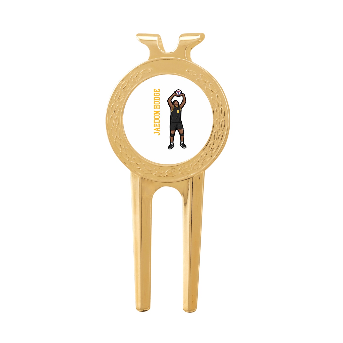 Divot Tool with Ball Marker — Name Vertical in Classic