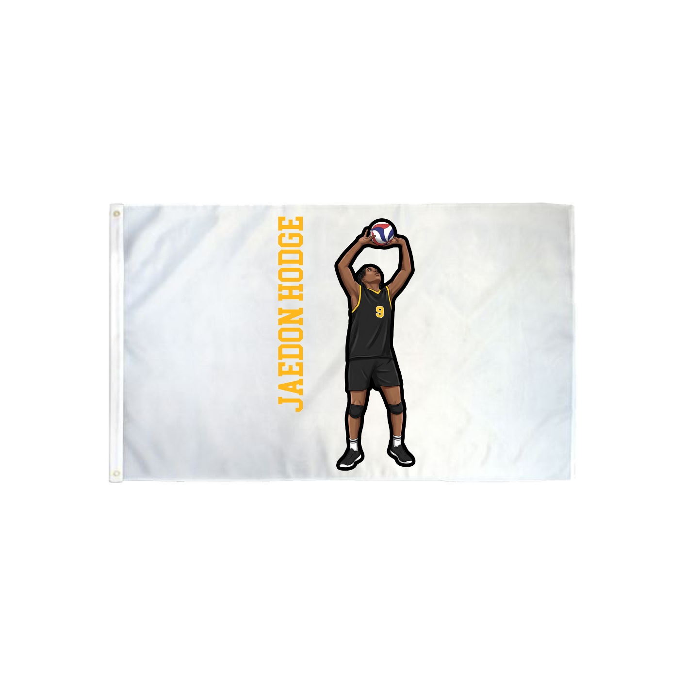 3x5 Flag — Name Vertical in Classic