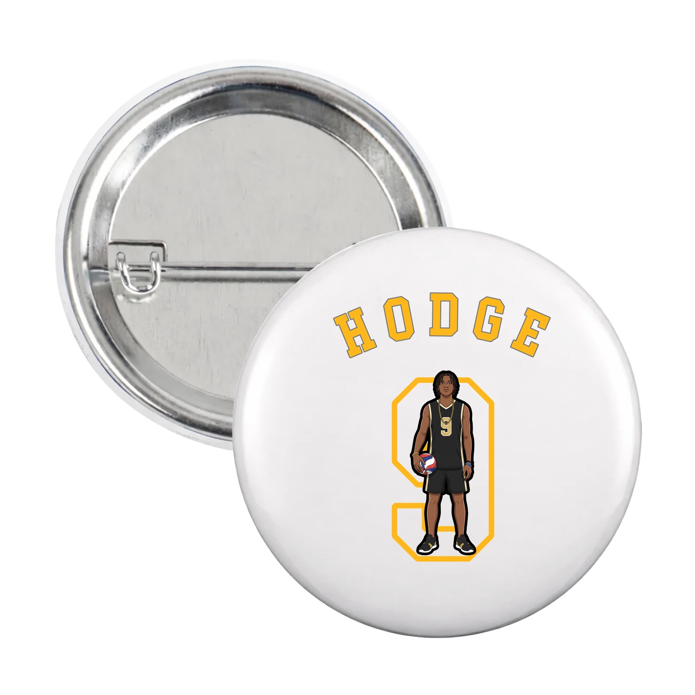 Game Day Button — Shirsey Arch in White