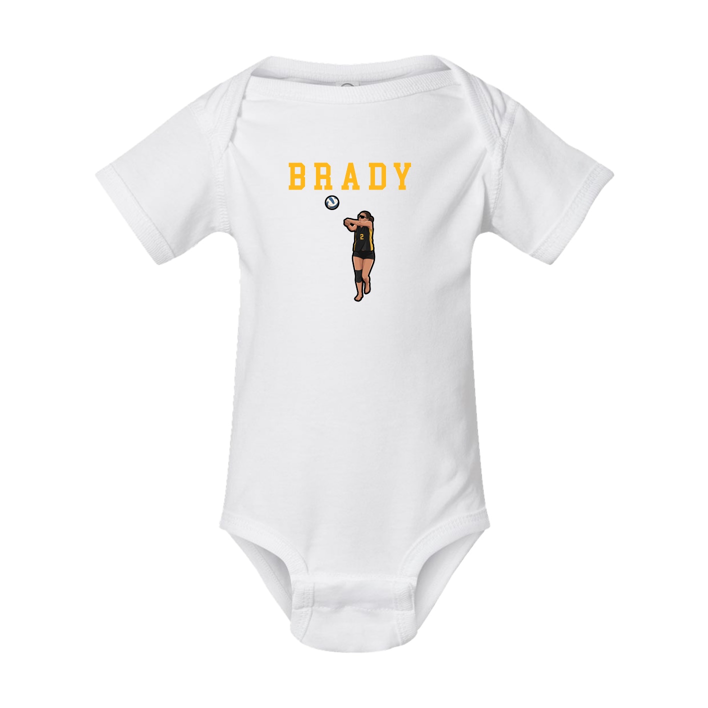 Baby Onesie — Shirsey in White