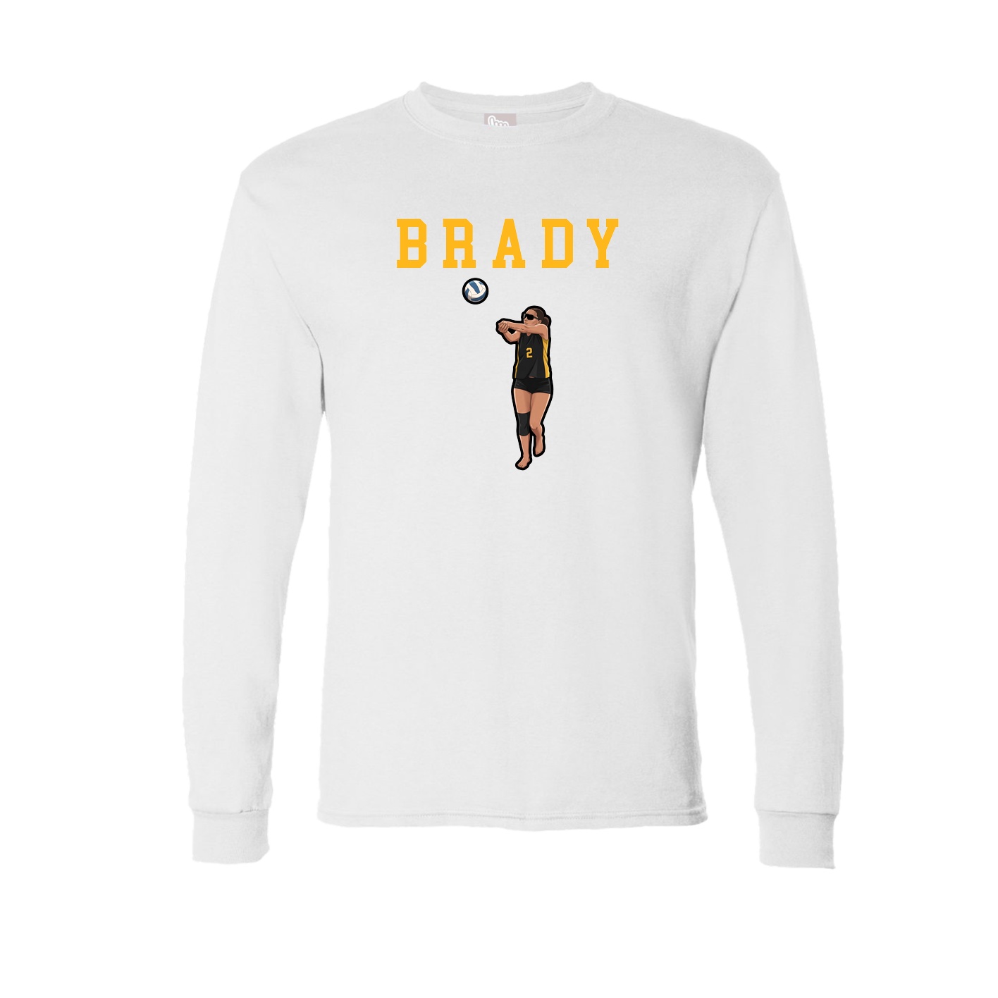 Long Sleeve Tee — Shirsey in White