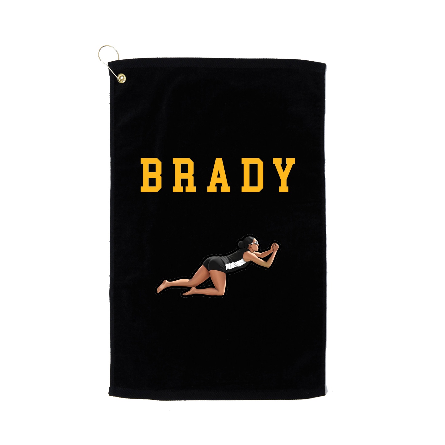 Golf Towel — Shirsey in Black