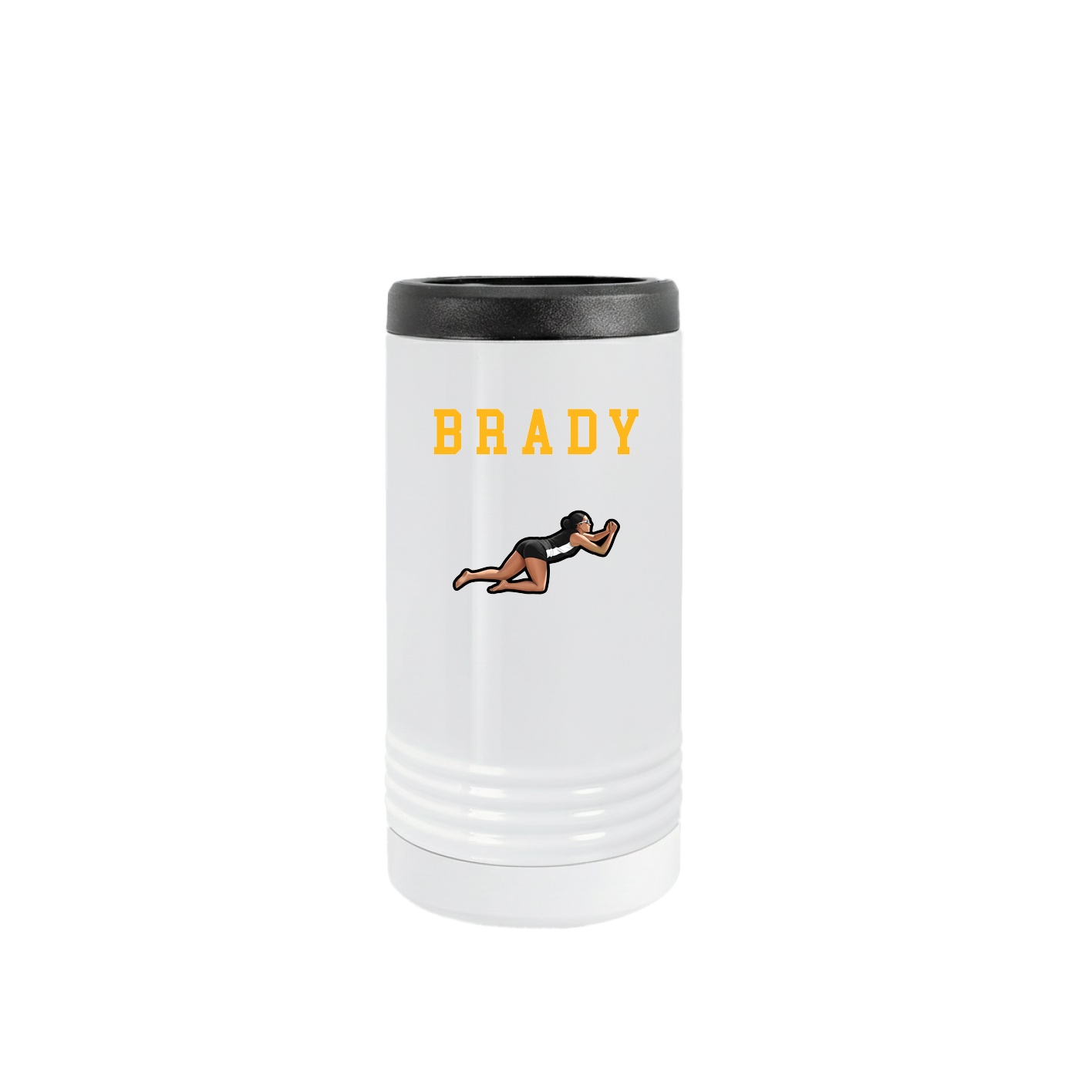 Slim Beverage Holder — Shirsey in White