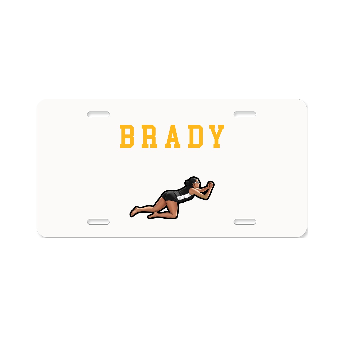 License Plate — Shirsey in Classic
