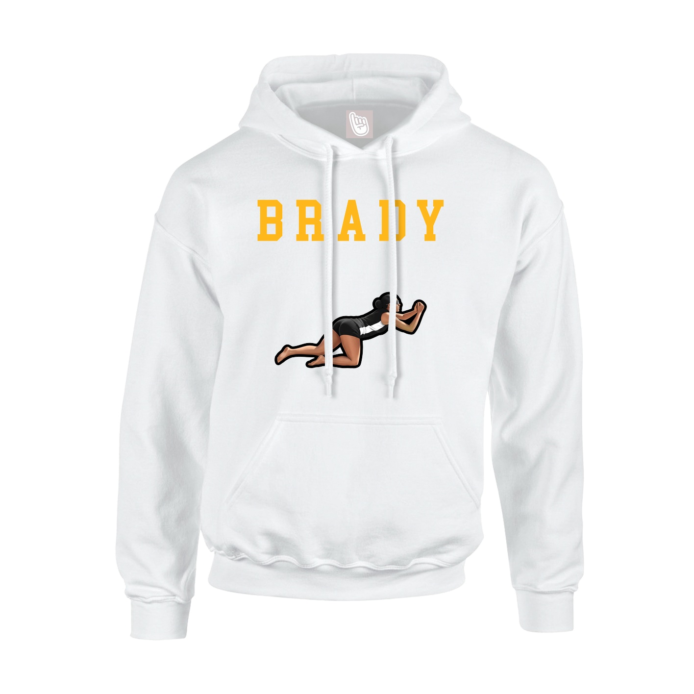 Youth Hoodie — Shirsey in White