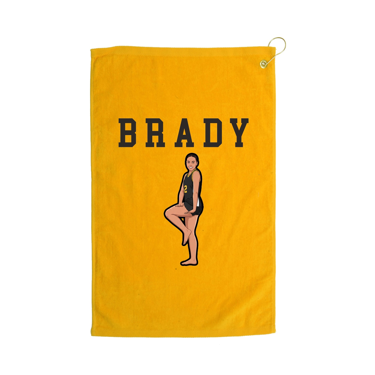 Golf Towel — Shirsey in Gold