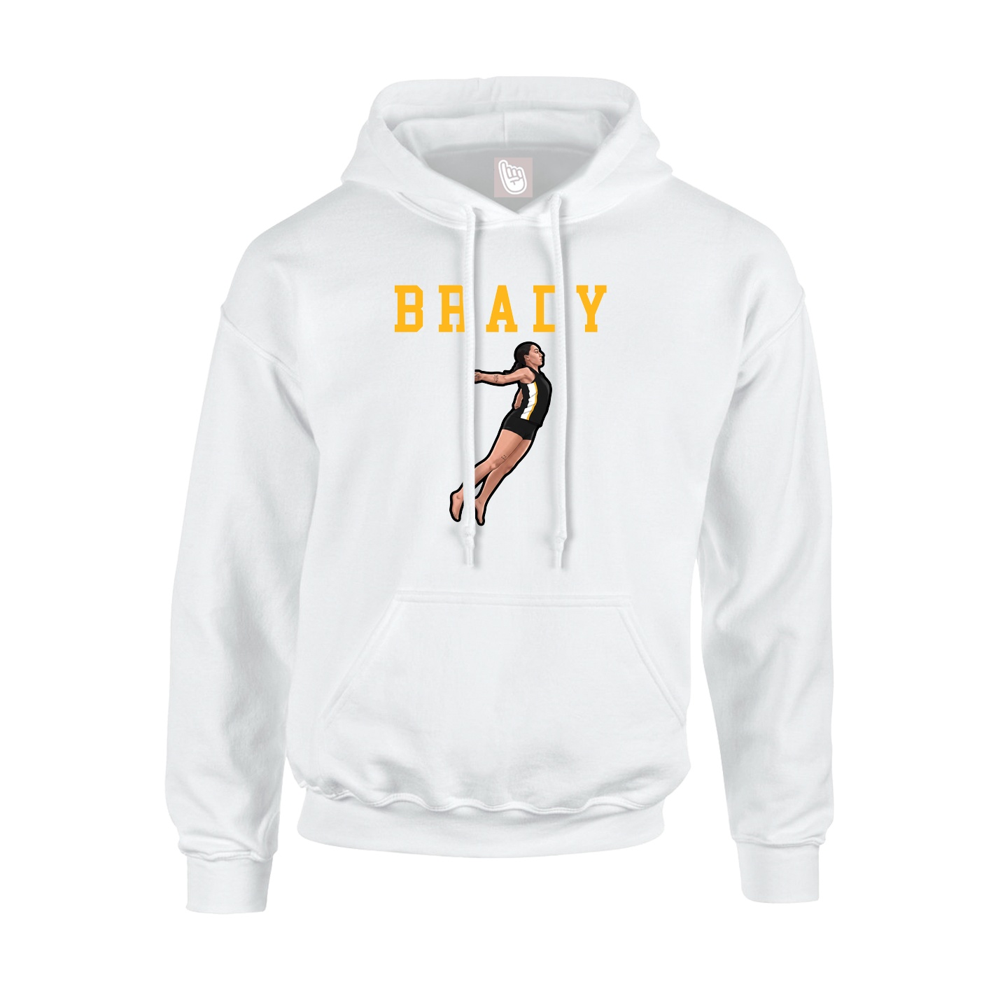 Hoodie — Shirsey in White