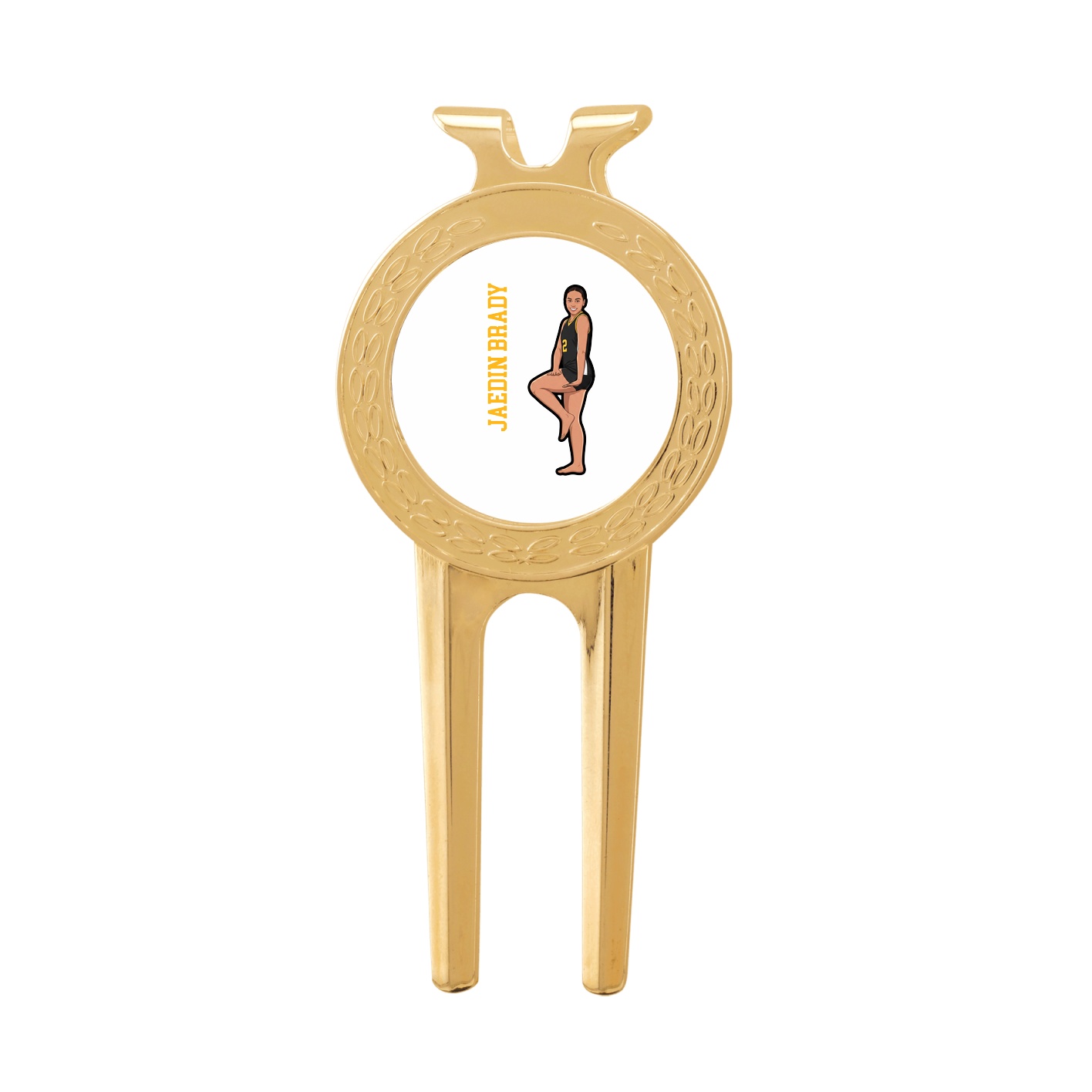 Divot Tool with Ball Marker — Name Vertical in Classic