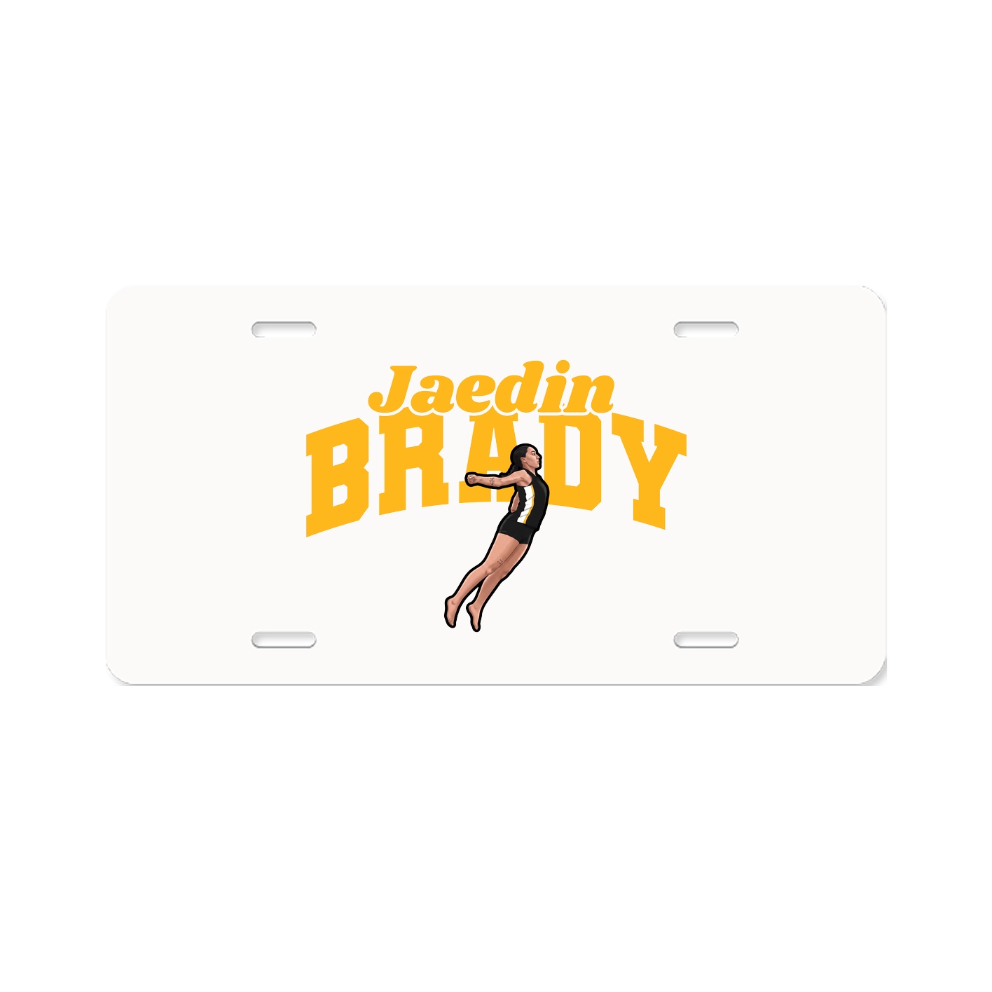 License Plate — Signature Arch in Classic