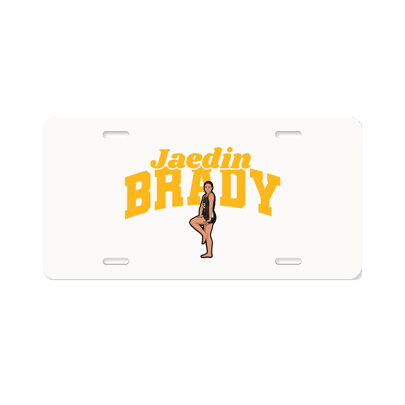 License Plate — Signature Arch in Classic